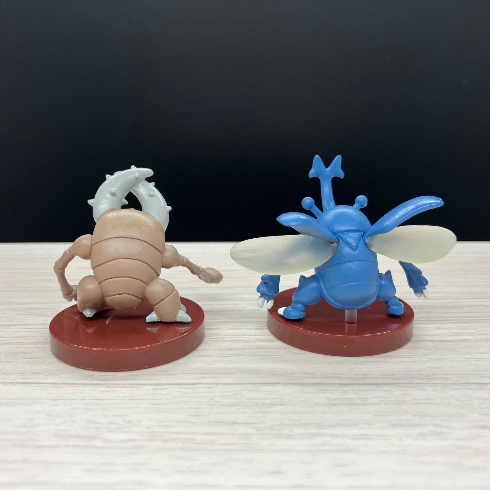 立体ポケモン図鑑 カイロス ヘラクロス 【⑥ポケモン フィギュア ガチャガチャ レトロ】 - メルカリ