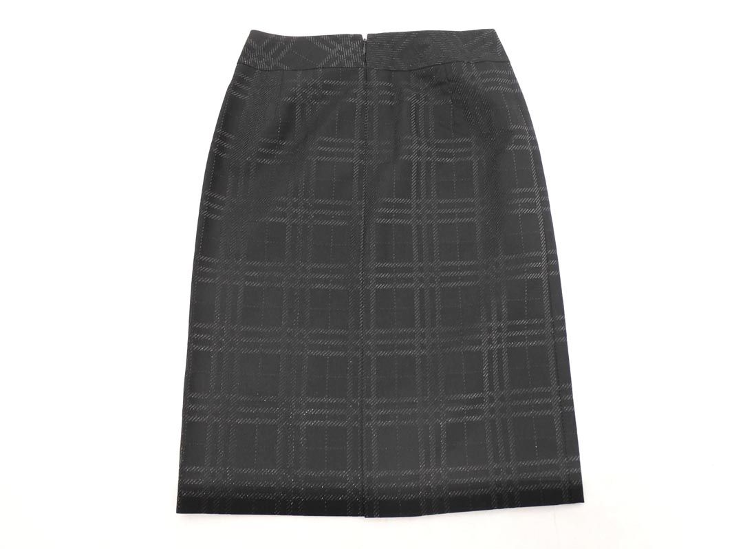 BURBERRY バーバリー チェック タイト スカート size38/黒