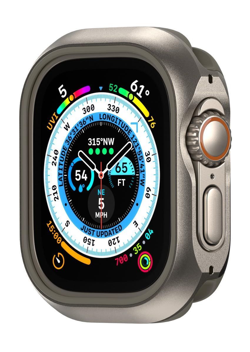 保護ケース TPU 保護 × カバー アルミ 準拠 AppleWatch MIL規格 Ultra Ultra 49mm 米軍 アップルウォッチ 耐衝撃 ウルトラ2 ケース ウルトラ 対応 対応 Ultra2 Watch Odyssey Ap