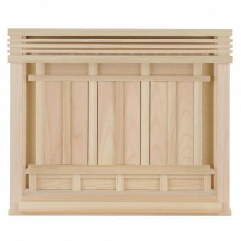 神棚の里 壁掛け 置き型 箱宮 神楽 モダン神棚 壁掛けピン付き