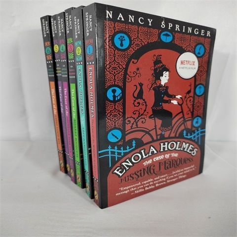 An Enola Holmes Mystery 英語 洋書 6册 Enola Holmes Books Mystery