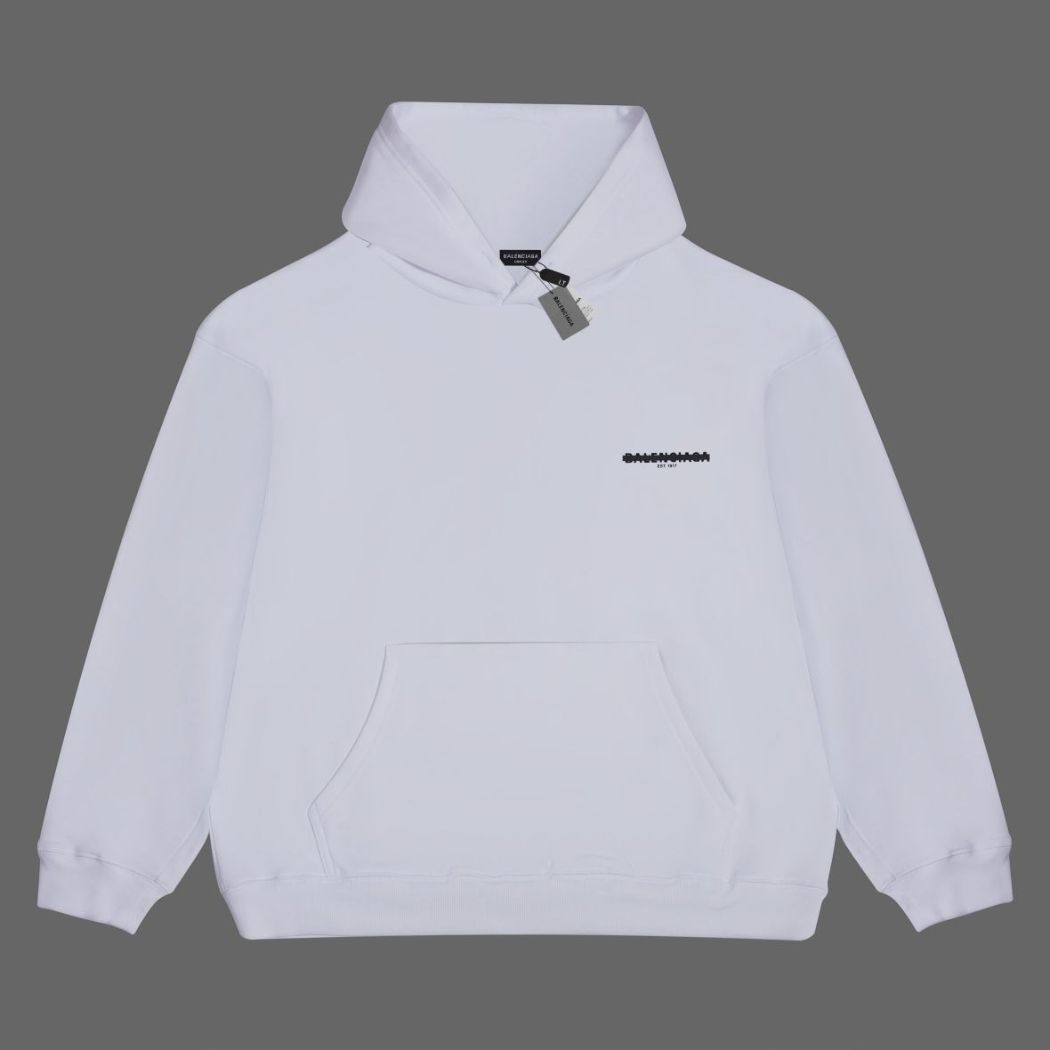 Balenciaga バレンシアガ アルファベット プリント フード付き 