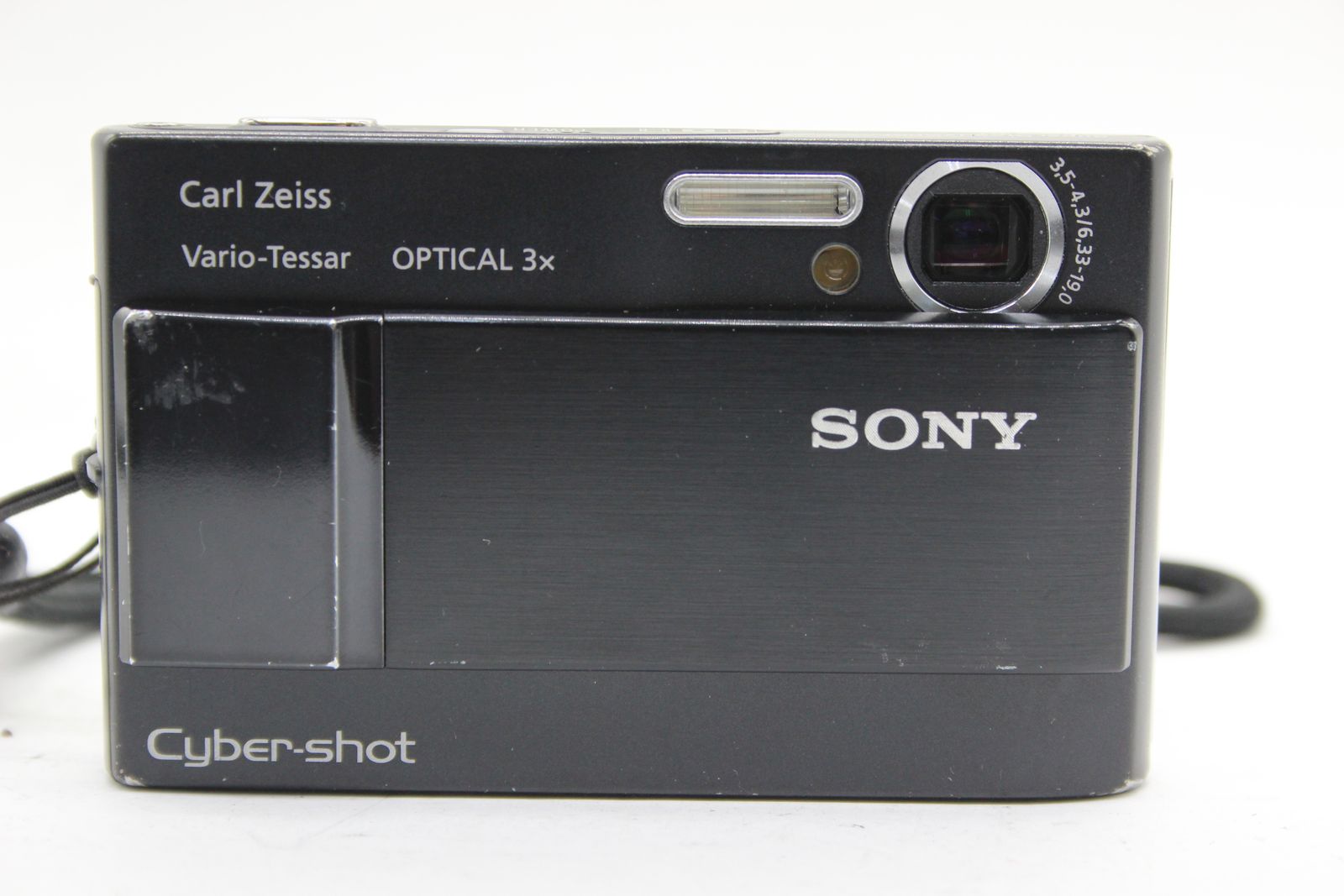 返品保証】 ソニー SONY Cyber-shot DSC-T10 ブラック 3x バッテリー 