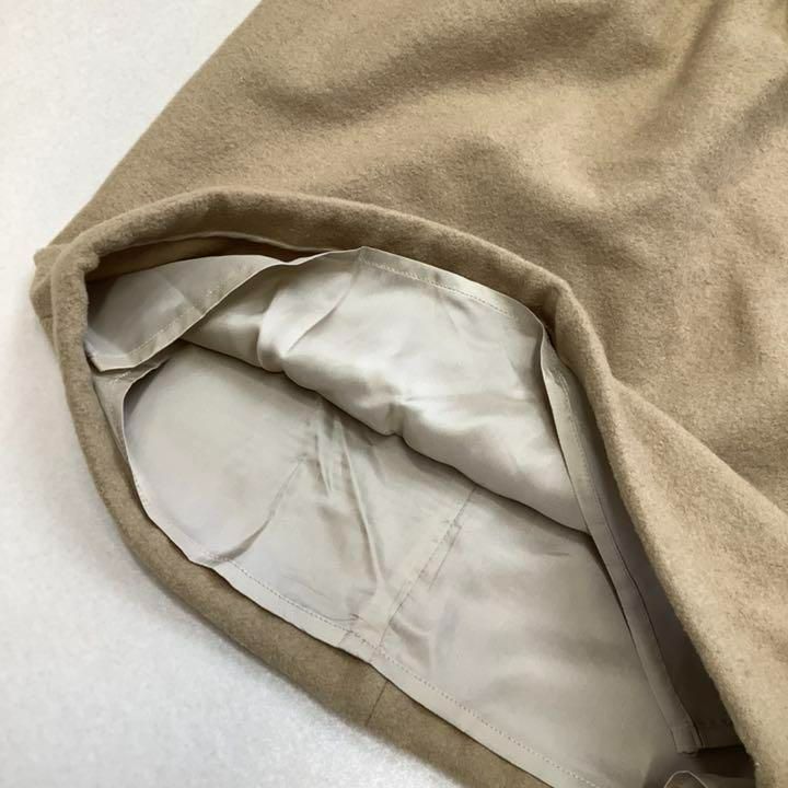 ADORE ウール　ベージュ　タイトスカート ADORE ウール タイトスカート ベージュ - メルカリ