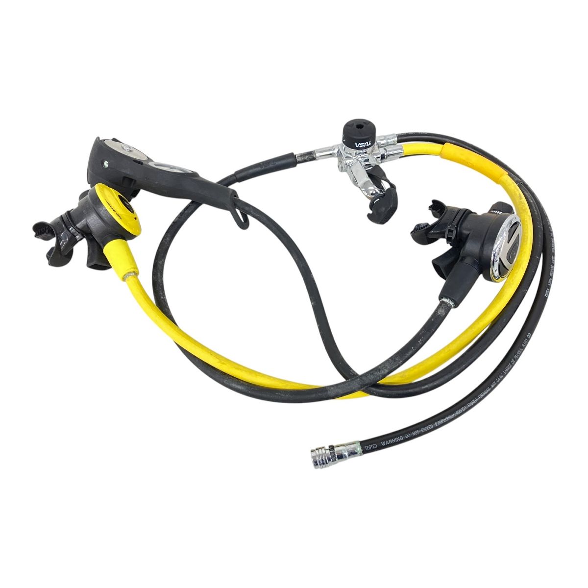 TUSA ツサ EN 250 レギュレーター 残圧計 ファースト|セカンドステージ オクトパス スキューバ ダイビング 用品 ジャンク K10037716