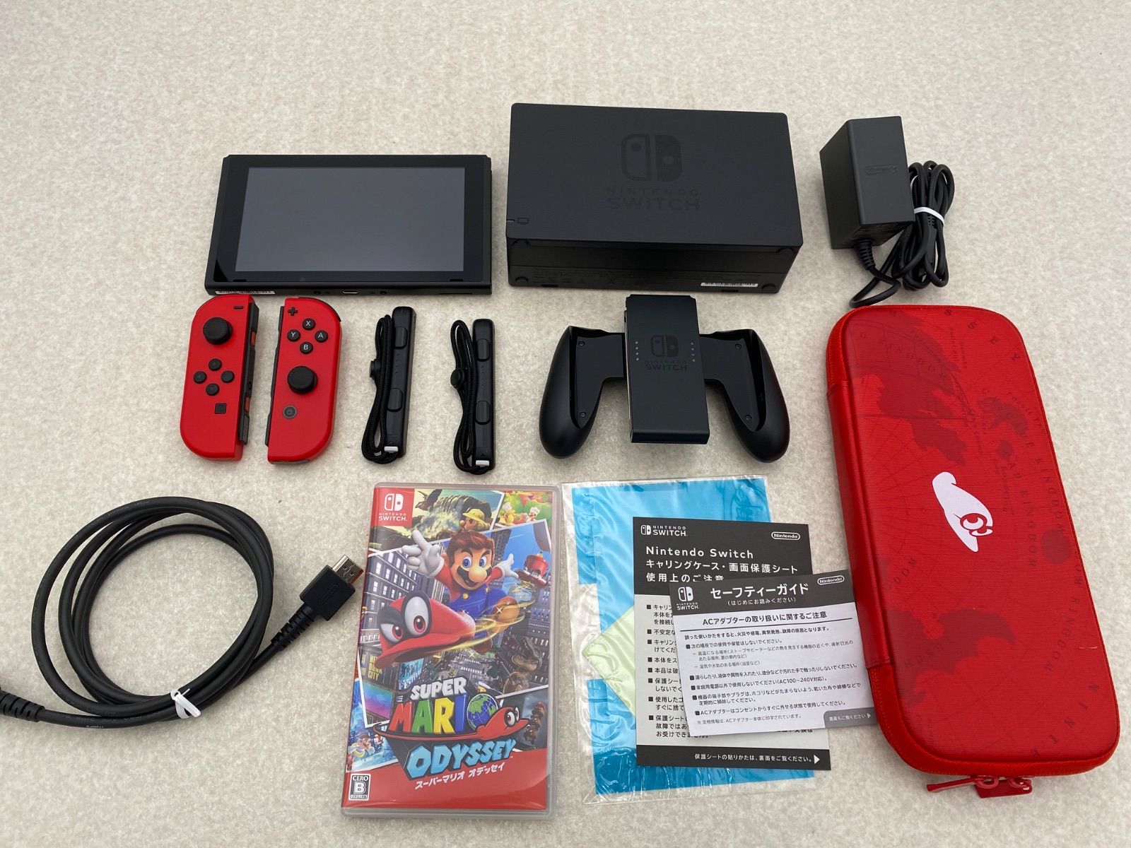 Nintendo Switch スーパーマリオオデッセイセット（ソフトなし） Nintendo Switch 【スーパーマリオオデッセイセット】 スーパーマリオ