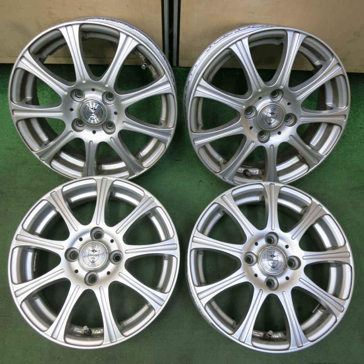 4本価格 JOKER weds 14インチ ホイール ジョーカー 14×4.5J PCD100|4H 5051308SYホ