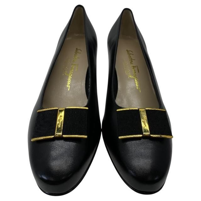 Salvatore Ferragamo フェラガモ ヴァラリボン シューズ
