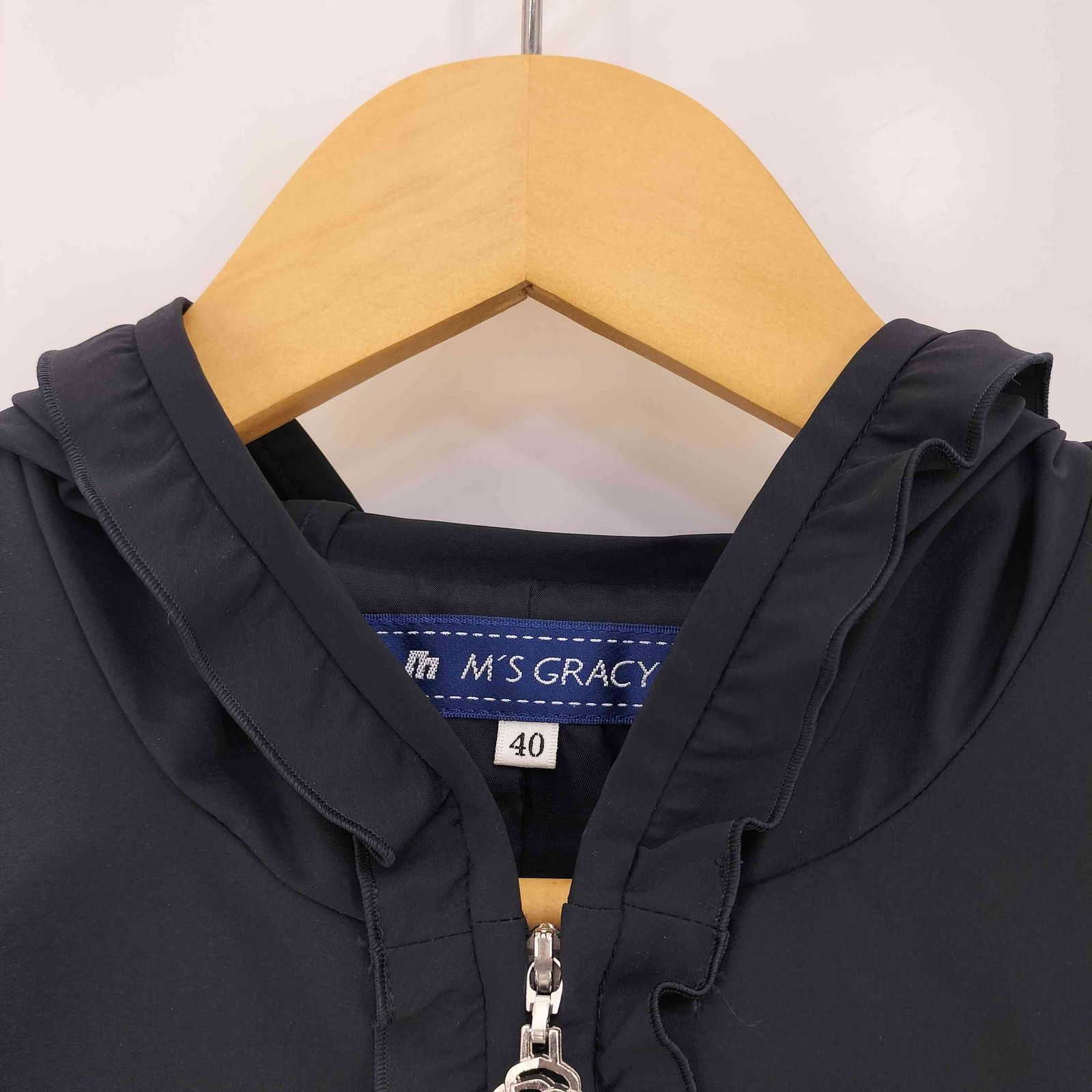 M'S GRACY エムズグレイシー　フリル　ダブルジップダウンコート M'S GRACY 2023 Autumn&Winter Collection | msgracy