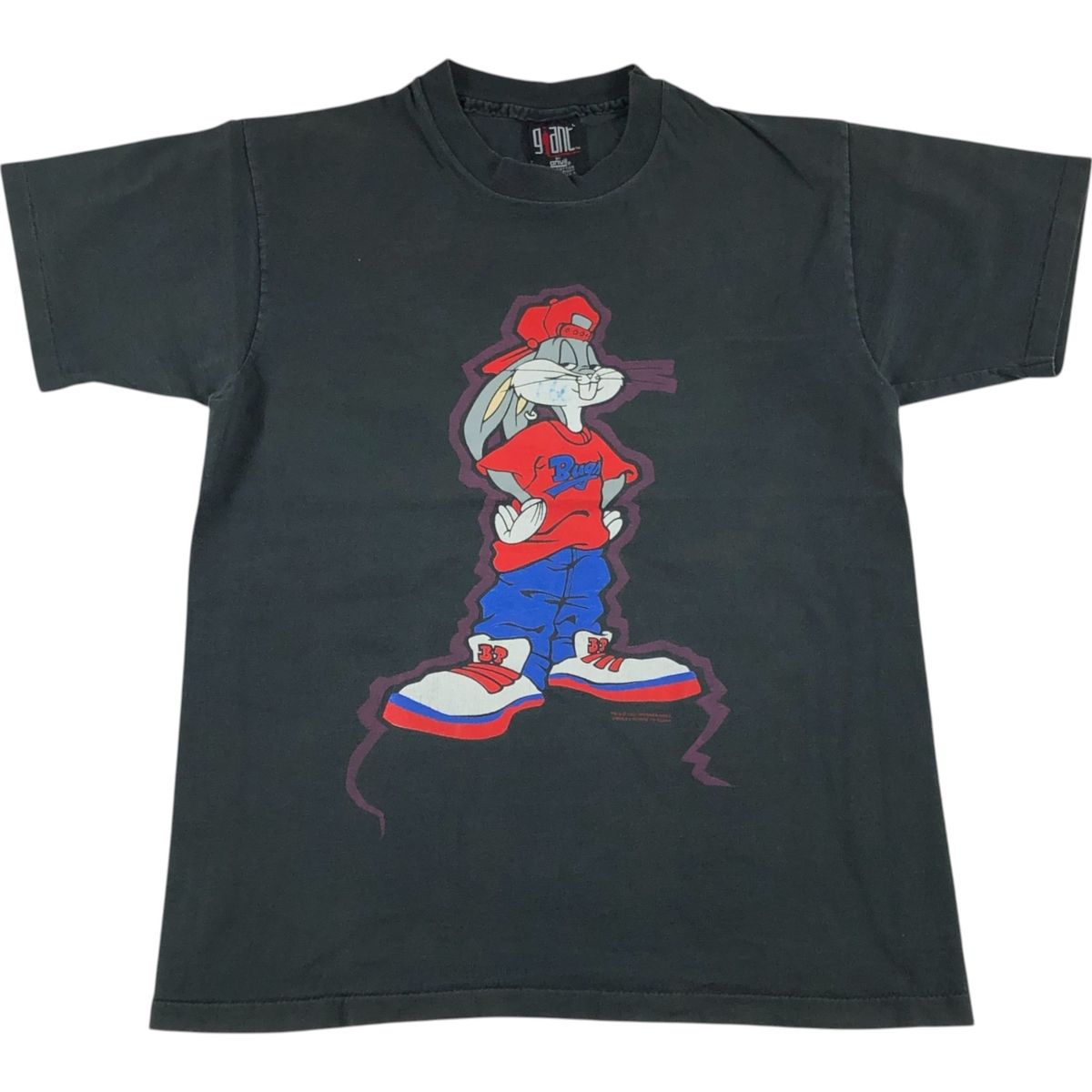 古着 90年代 GIANT LOONEY TUNES Bugs Bunny ルーニーテューンズ バックスバニー キャラクタープリントTシャツ |eaa543366