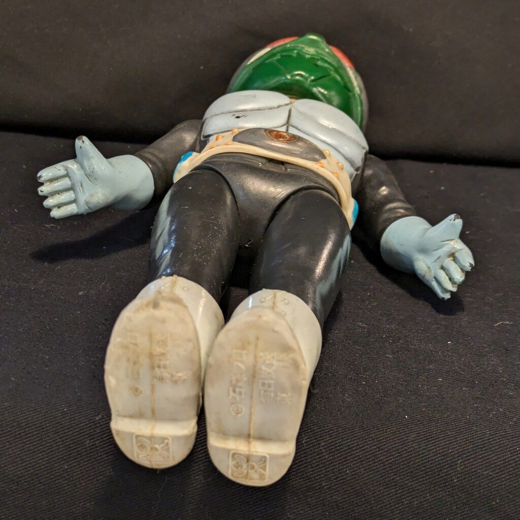 バンダイ スタンダードソフビ 仮面ライダー旧1号/マスク銀 250mm バンダイ スタンダードソフビ 仮面ライダー旧1号/マスク銀 250mm