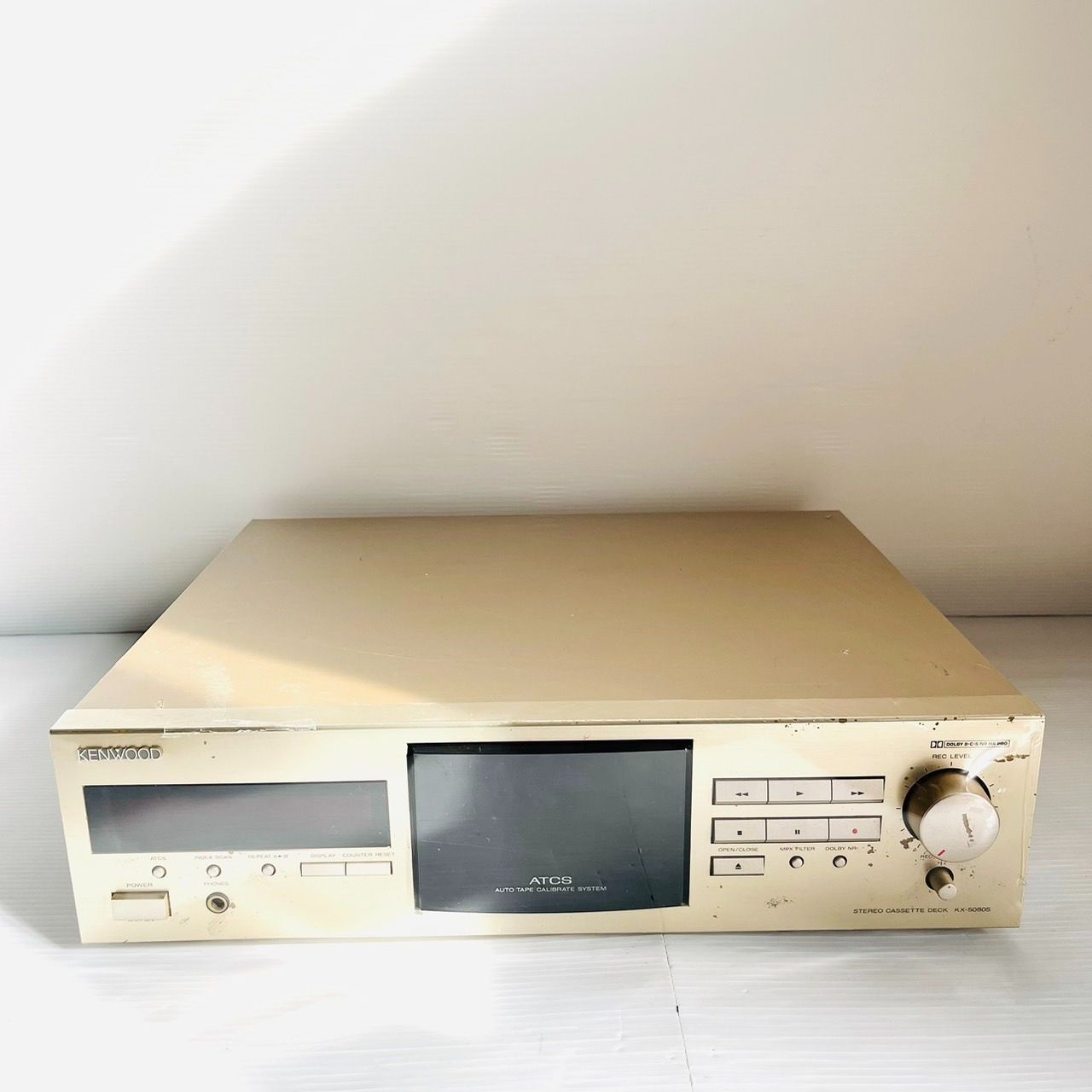 KENWOOD ケンウッド ステレオカセットデッキ KX-5080S - メルカリ