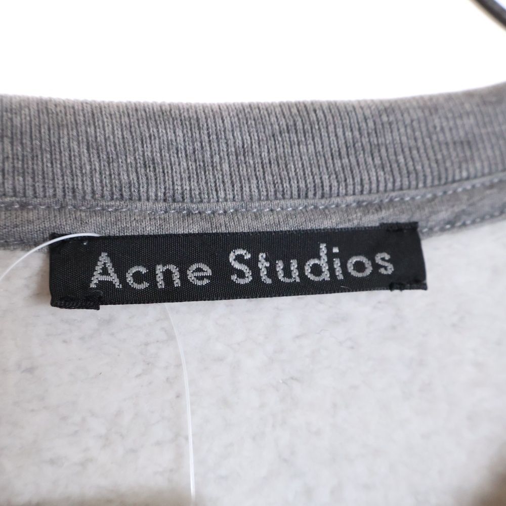 Acne Studios (アクネ ストゥディオズ) メランジ フェイスパッチ刺繍  