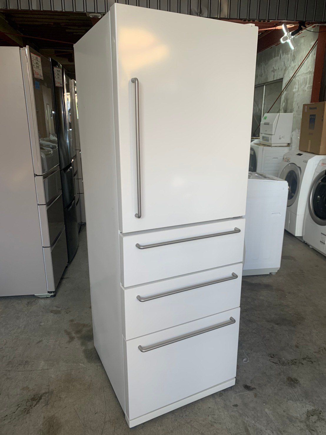 大阪送料無料☆3か月保障付き☆冷蔵庫☆無印良品☆4ドア☆2017年