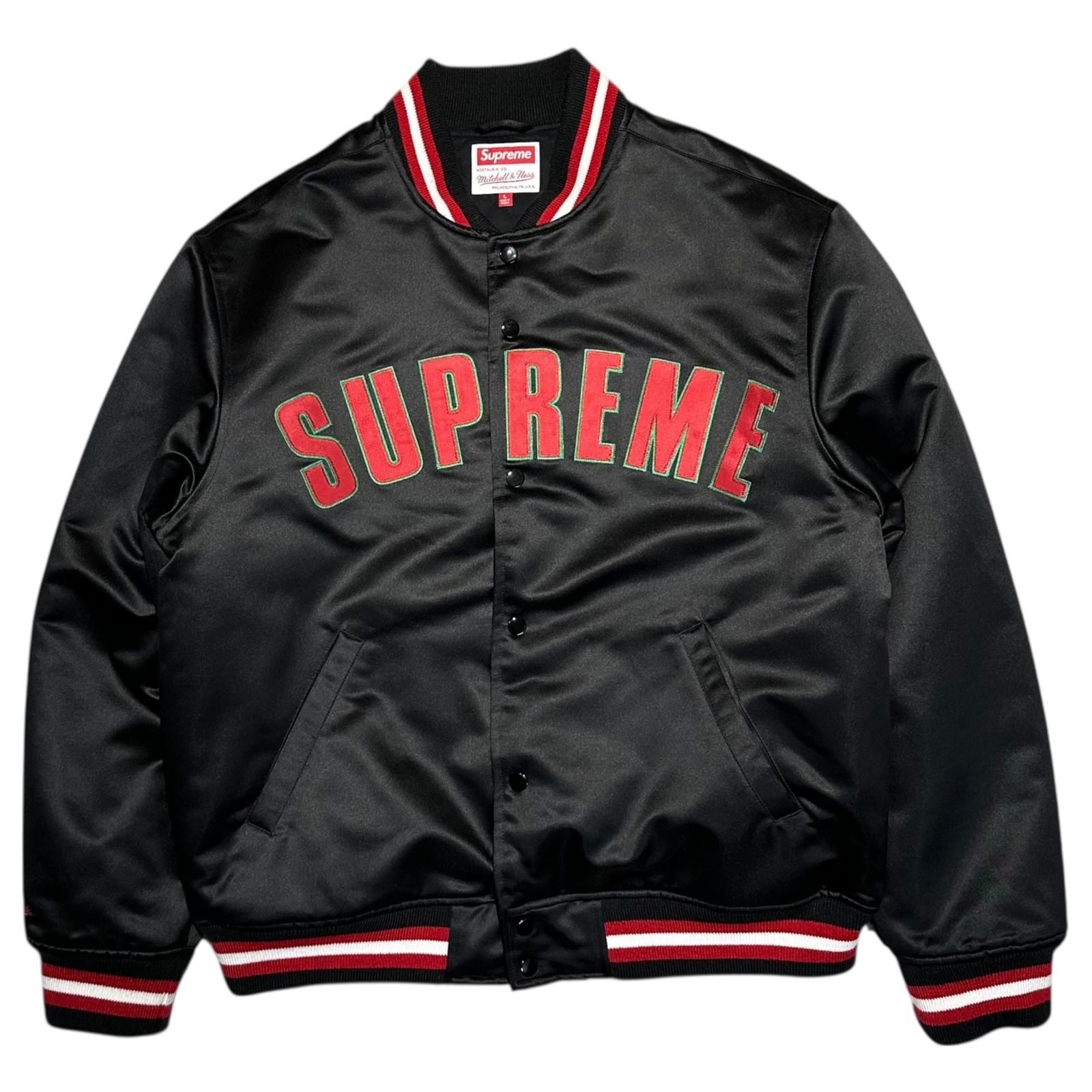 Supreme スタジャン ブラック L Supreme スタジャン ブラック L 楽天市場】スタジャン supreme