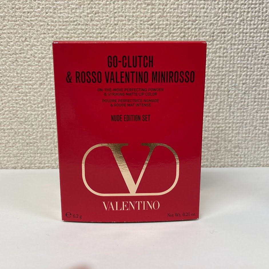 VALENTINO　ヴァレンティノ　 GO クラッチ＆ミニロッソ　ヌードエディション　　フェイスパウダー　リップスティック