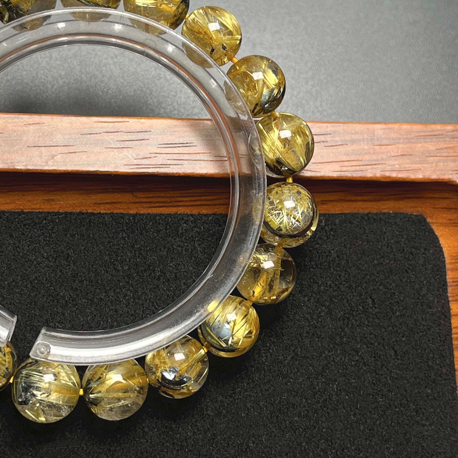 太陽花タイチンルチル 黄金針水晶
