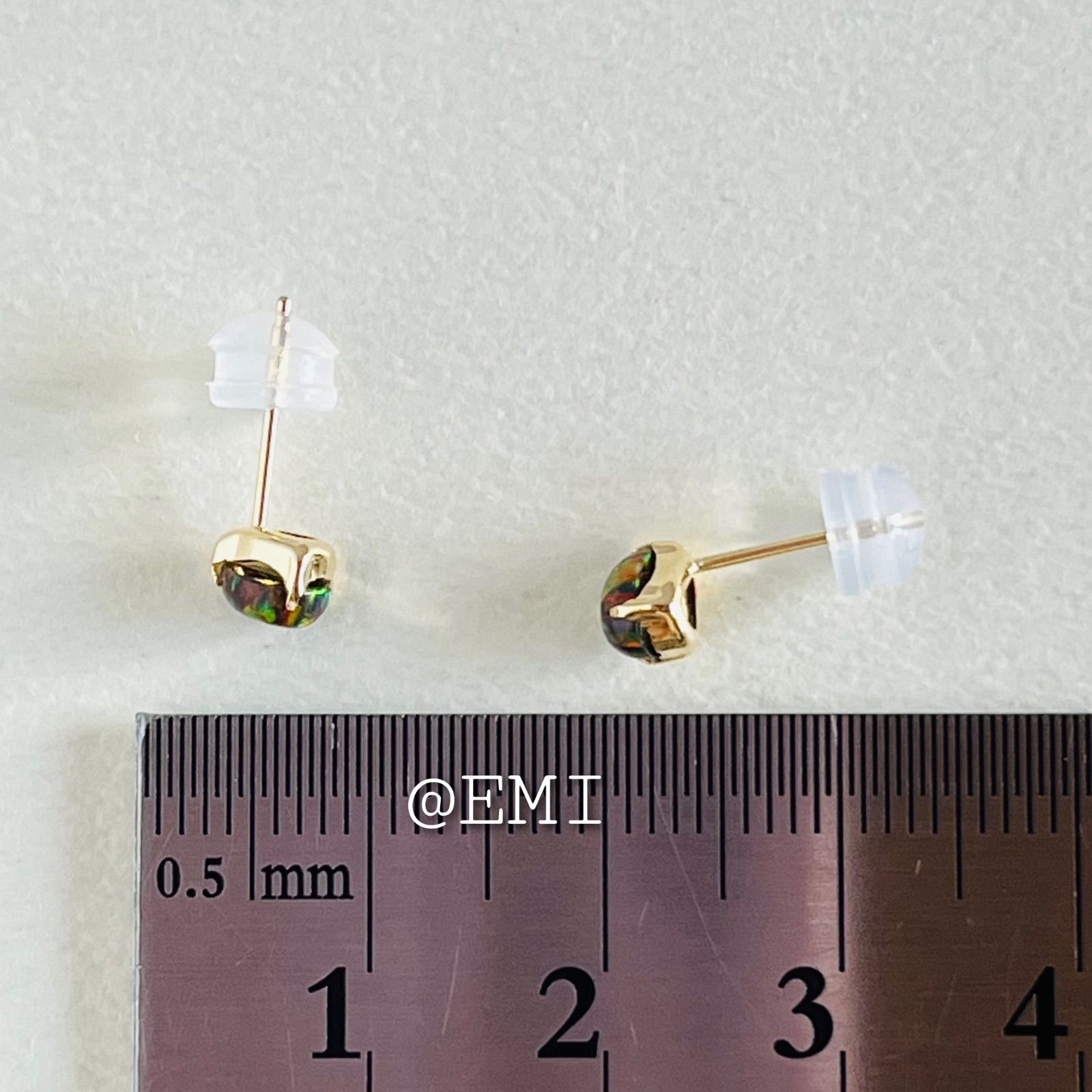 K18 京セラオパール　pear 18金イエローゴールド　ピアス　kyoce スペシャルセール☆】 K18 京セラオパール pear 18金イエロー