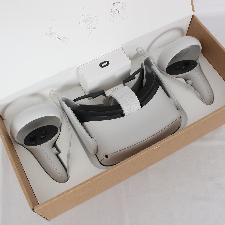 【美品】 Quest2 128GB VR ヘッドマウントディスプレイ ヘッドセット オキュラスクエスト2 899-00183-02  メタ 本体 Amazon.co.jp: Meta Quest 2 128GB | VRヘッドセット | PC VR