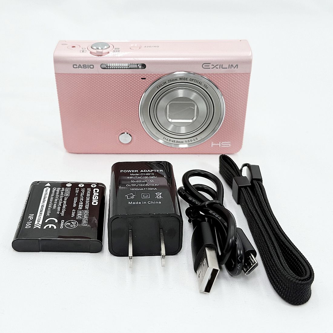 カシオ CASIO EXILIM EX-ZR70 PK ピンク コンデジ カメラ 中古