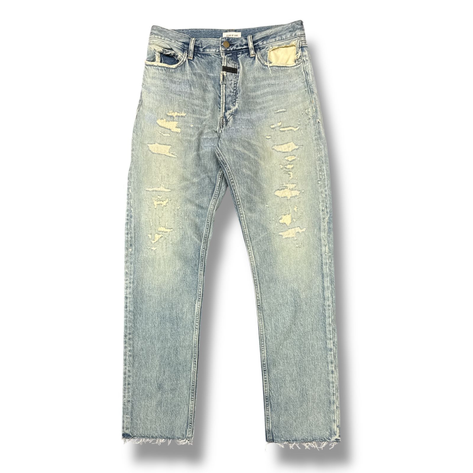 WALK OF SHAME ウォークオブシェイム　ジーンズ　デニム　ストレート XWORE NYC(ウォー) 商品ページ - Waved Dirty Denim - Black