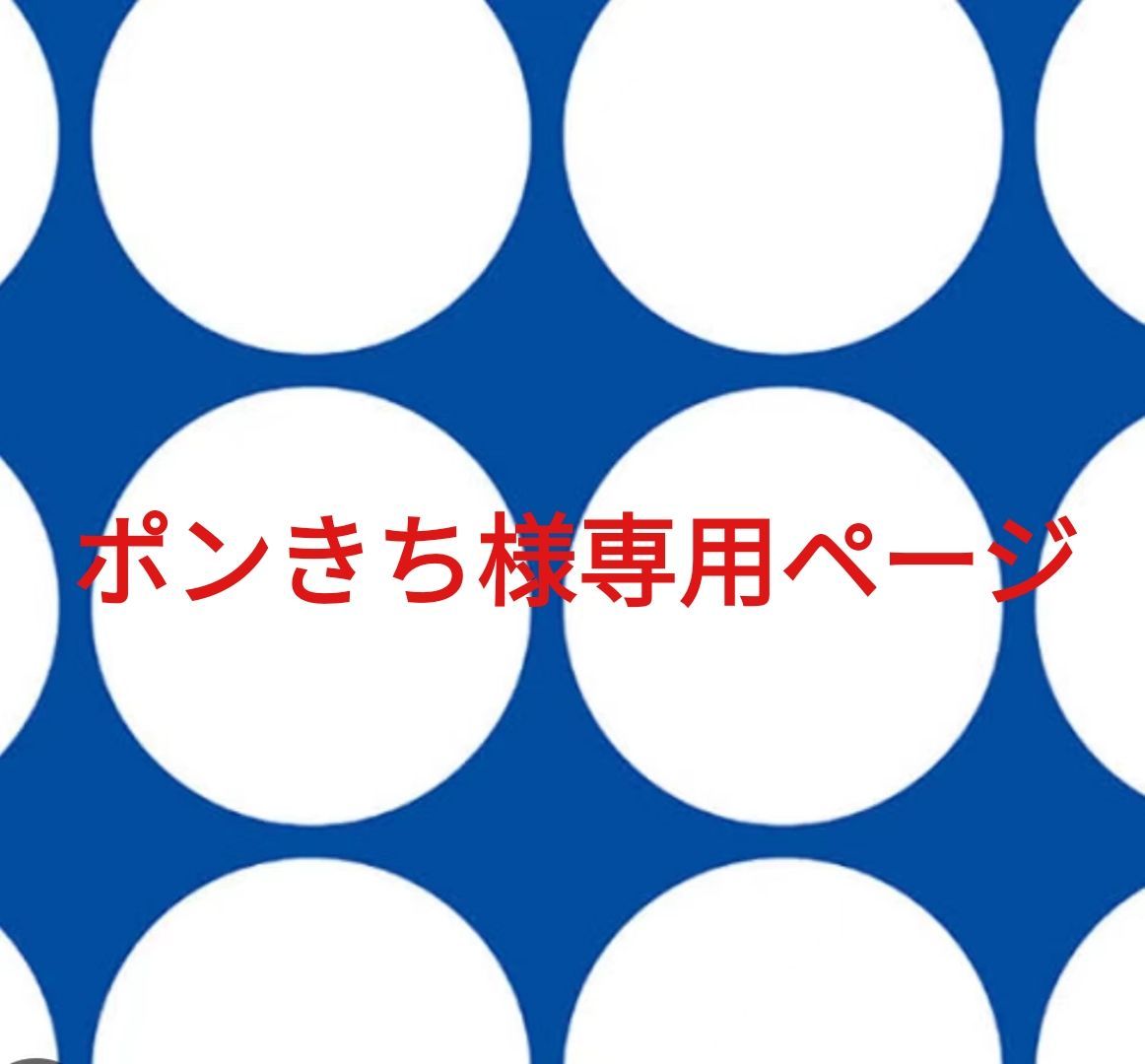 ポンきち様専用ページです。