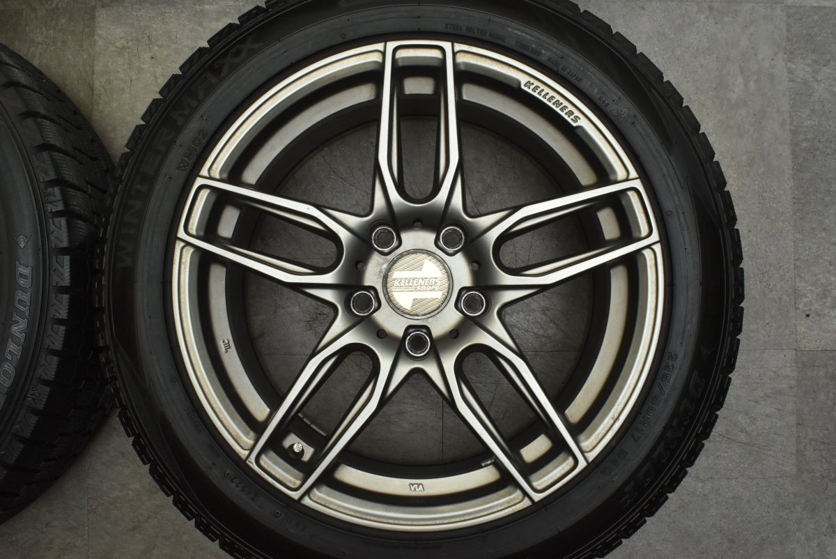 BMW ケレナーズ 17in 8J +34 PCD120 ダンロップ F30 BMW ケレナーズ 17in 8J +34 PCD120 ダンロップ F30 ケレナーズ 17