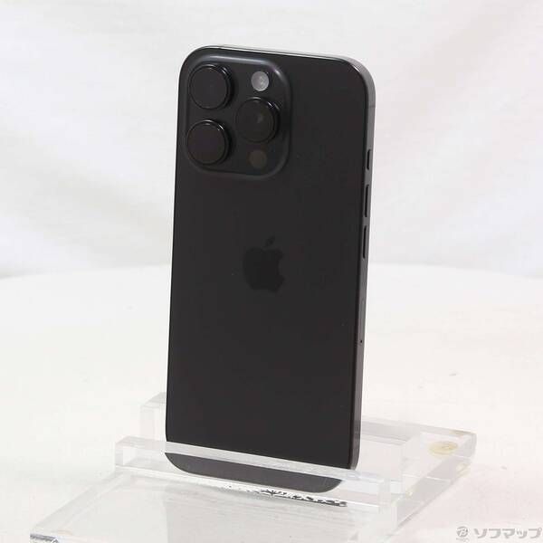 〔 品〕 iPhone16 Pro 128GB ブラックチタニウム MYMV3J A SIMフリー 297