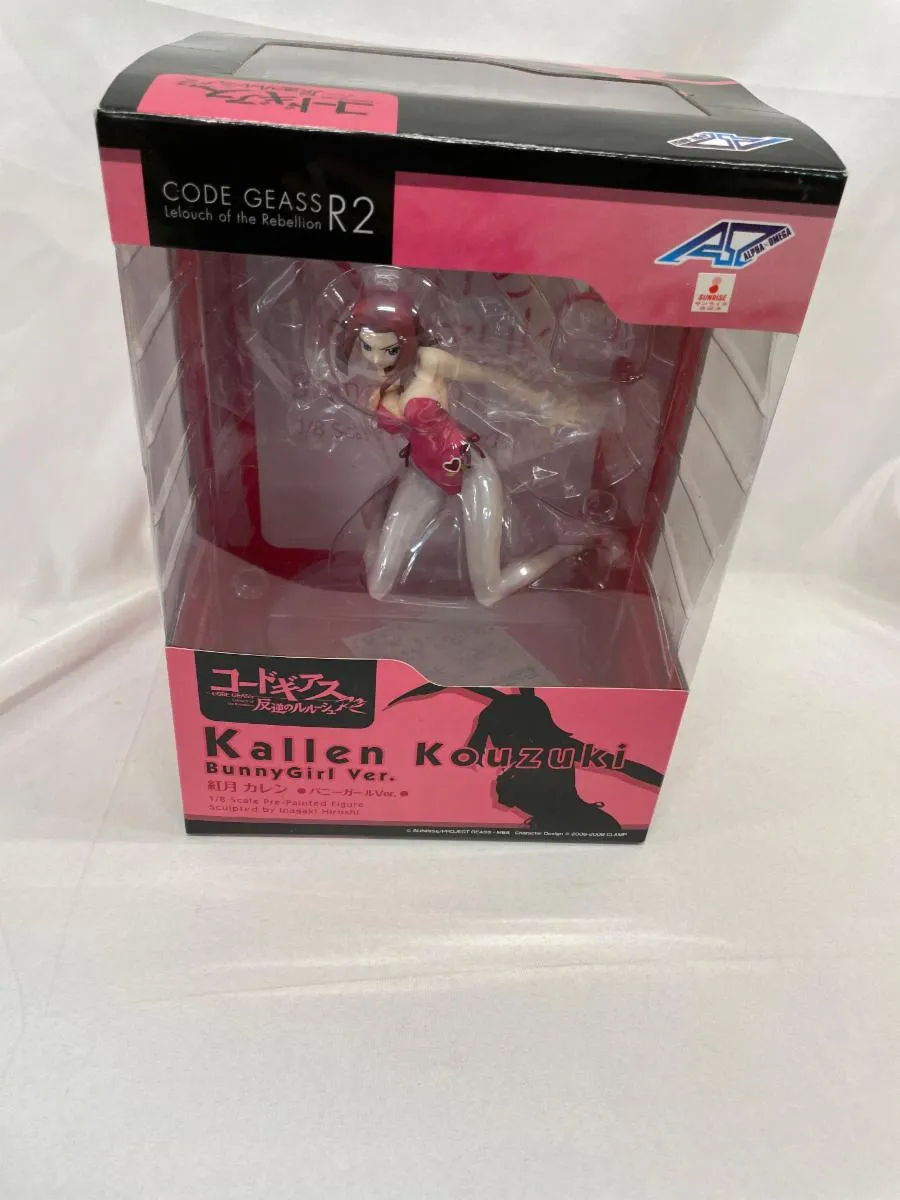 alpha - 紅月カレン(こうづきかれん) バニーガールVer. コードギアス 反逆のルルーシュR2 1/8 完成品 フィギュア アルファオメガ 紅月カレン(こうづきかれん) バニーガールVer. コードギアス