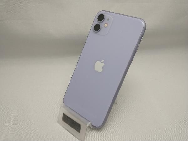 iPhone 11 128GB パープル（MWM52J/A）au SIMロック有 APPLE 〔中古〕iPhone11 128GB MWM52J/A Purple auSIMロック解除