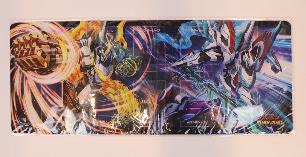 コナミ ハーフプレイマット 遊戯王ラッシュデュエル 最強戦旗