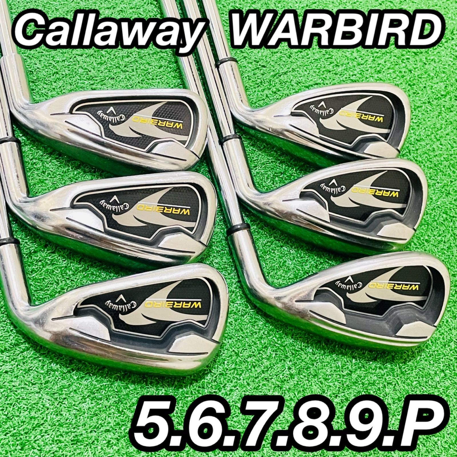 キャロウェイ　ウォーバード　アイアンセット 右利き　WARBIRD スチール キャロウェイ ウォーバード アイアンセット 右利き WARBIRD スチール