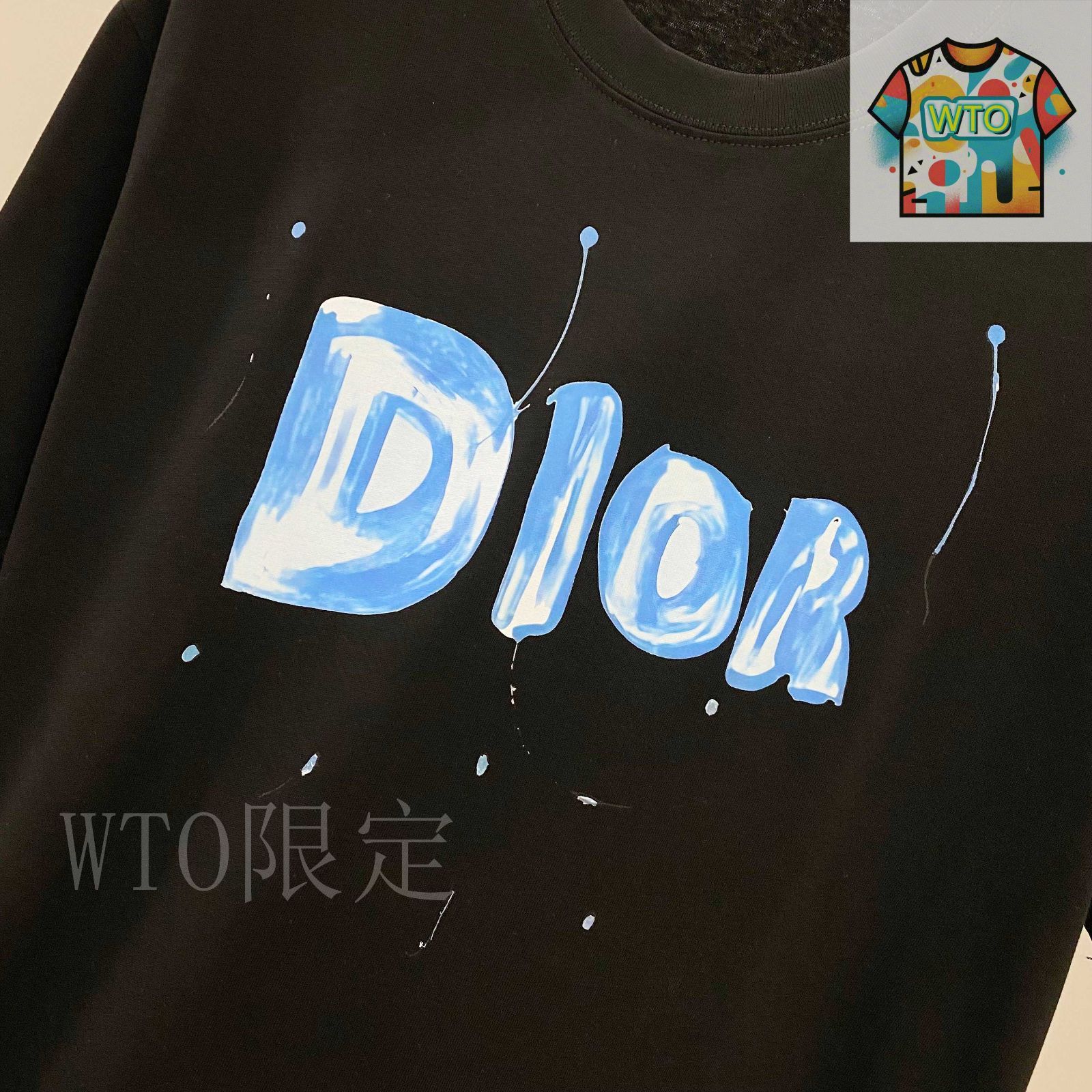 今日特価】DIOR ディオール 25SS ロゴプリント T シャツ-2