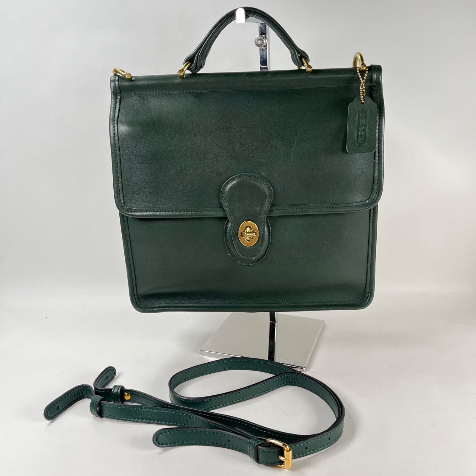 COACH オールドコーチ グローブレザー ウィリス 2way ショルダーバッグ 