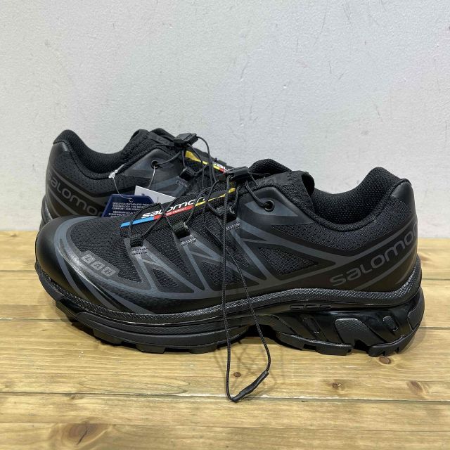 SALOMON XT-6 ADV BLACK サイズ25.0cm 410866 サロモン エックス
