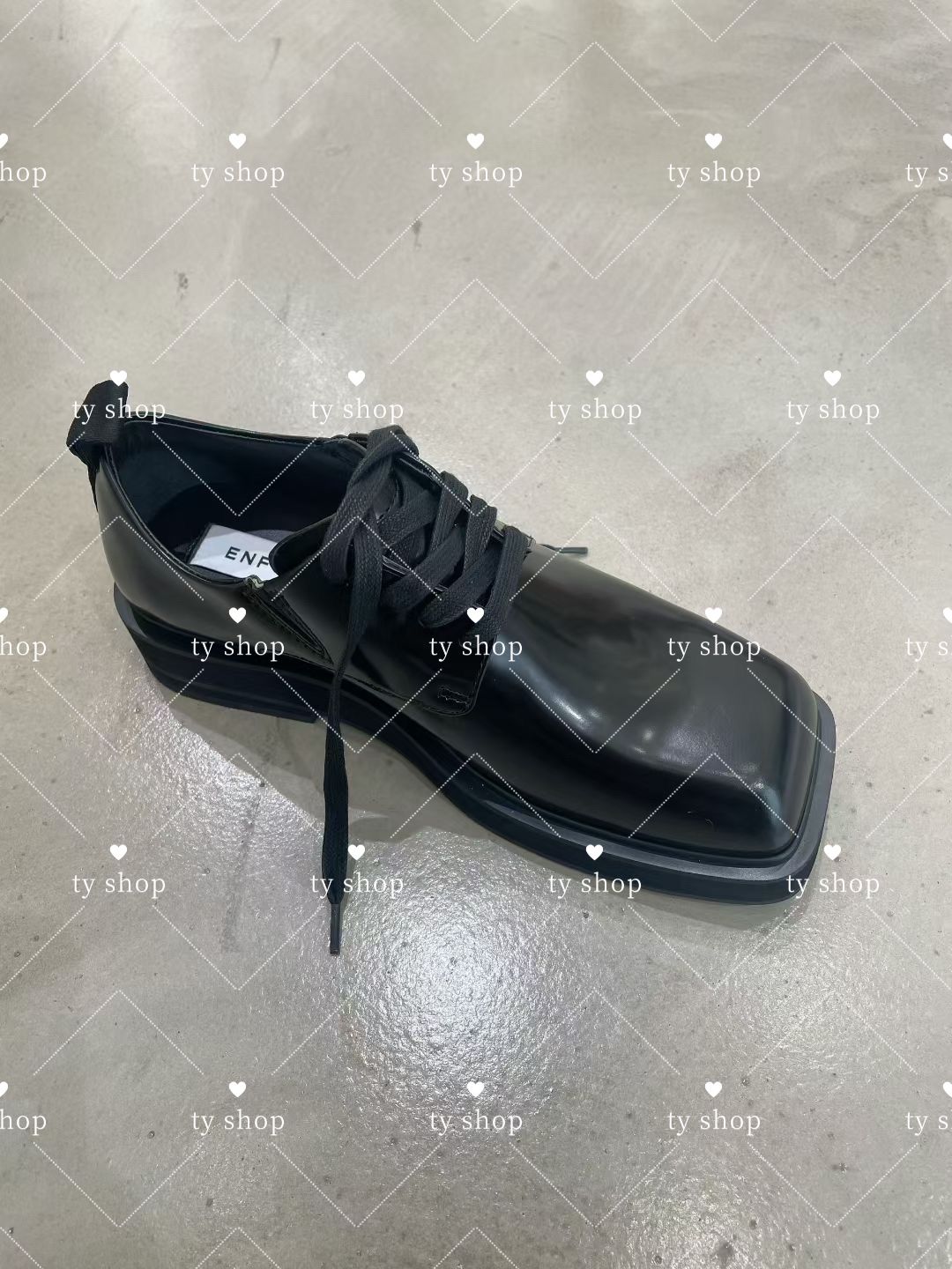 靴 enfold 8HOLL SQUARE SHOES Enfold 8HOLL SQUARE SHOES