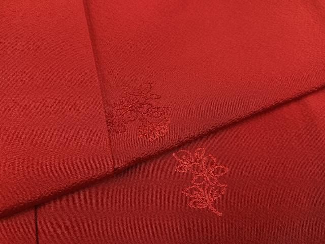 紅海老茶色 正絹