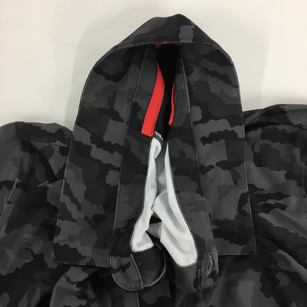 ブリーフィング 半袖ポロシャツ グレー×黒 迷彩 カモフラ メンズ XL