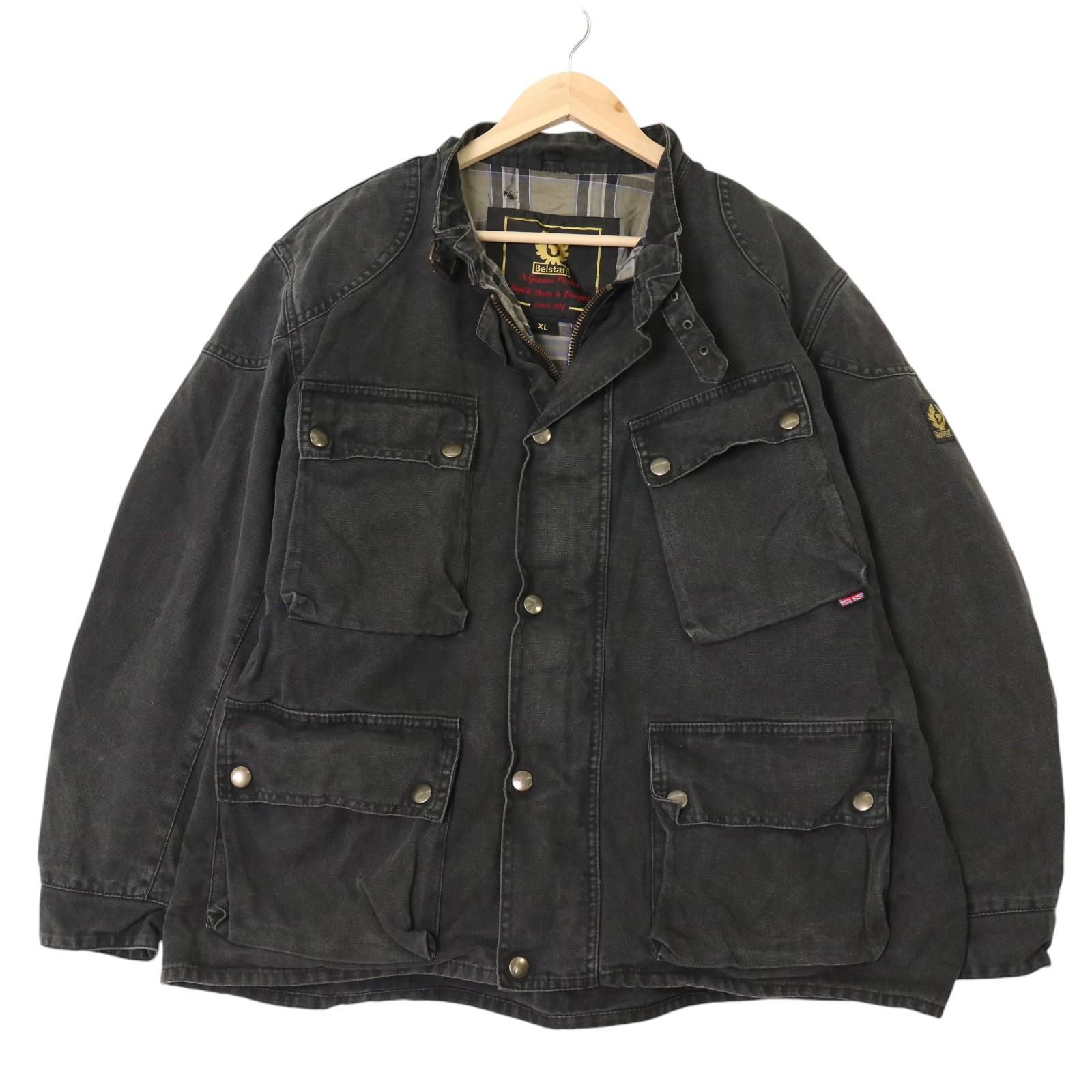Belstaff ベルスタッフ ダック モーターサイクルジャケット ブラック 