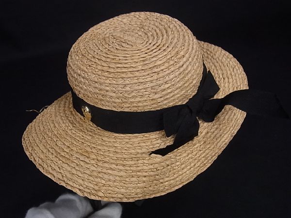 ヘレンカミンスキー 麦わら帽子 美品 □極美品□ HELEN KAMINSKI