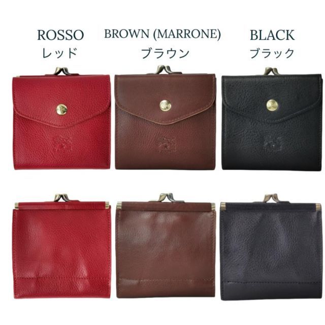 種類3:JAM (OR145) ジャム イルビゾンテ 財布 がま口 2つ折り財布 IL BISONTE C0423 SMW011 - メルカリ