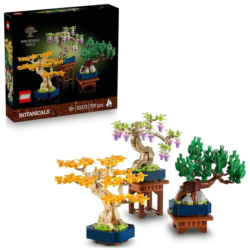 在庫限り レゴ LEGO ボタニカル ミニ盆栽 おもちゃ 玩具 誕生日 プレゼント ブロック 男性 女性 観葉植物 フェイクグリーン 絵画 アート