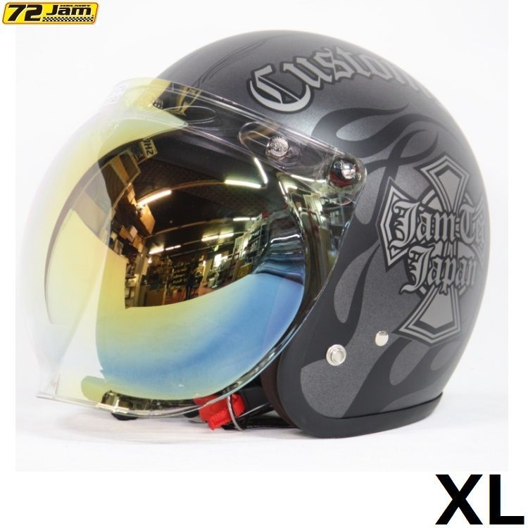 BEETLE 半帽ヘルメット ホワイト・ブラック 2%er BEETLE 半帽