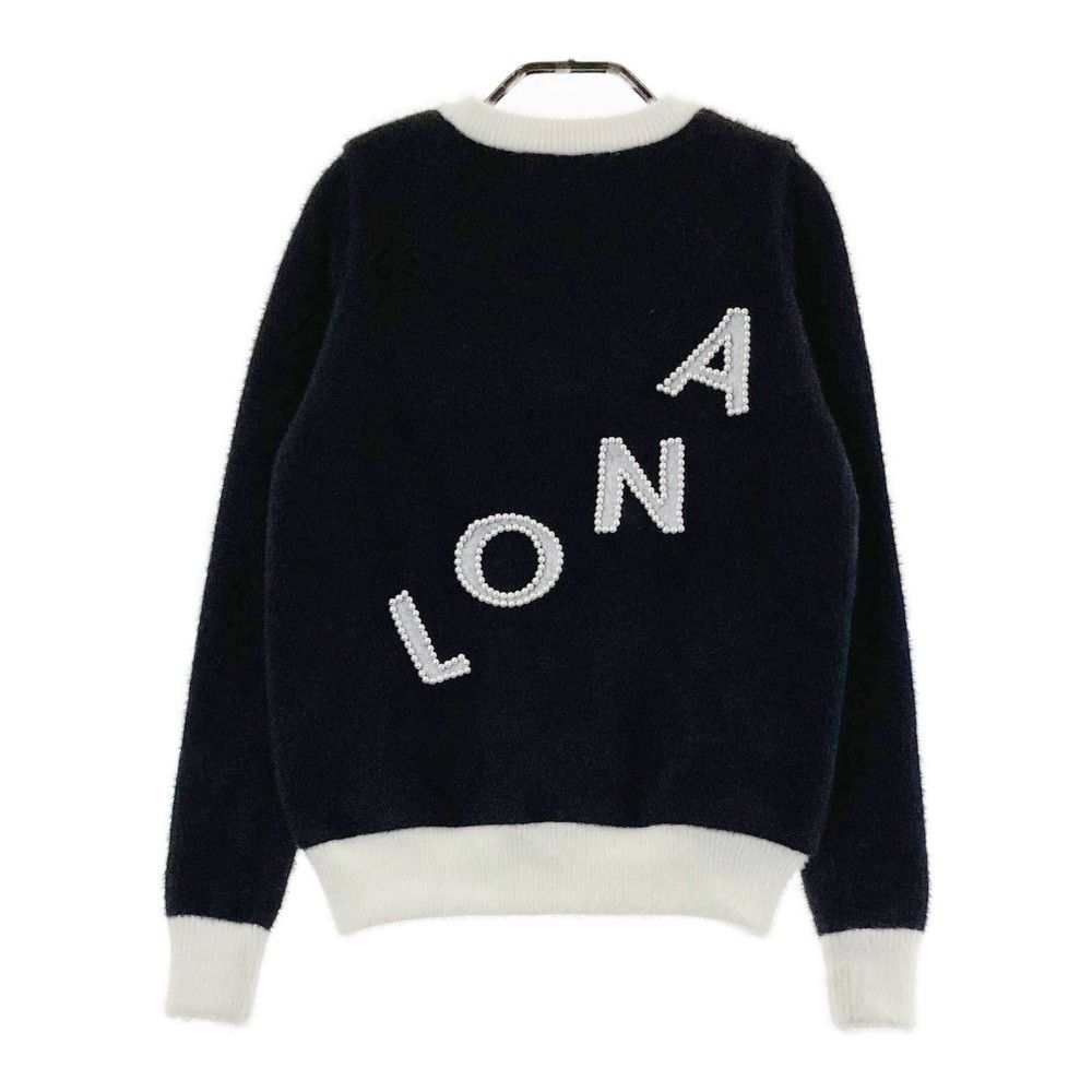 サイズ：36 MARK&amp;LONA マークアンドロナ  ニットセーター  ブラック系 [240101360841] ゴルフウェア レディース ストスト サイズ：36 MARK&LONA マークアンドロナ ニットセーター