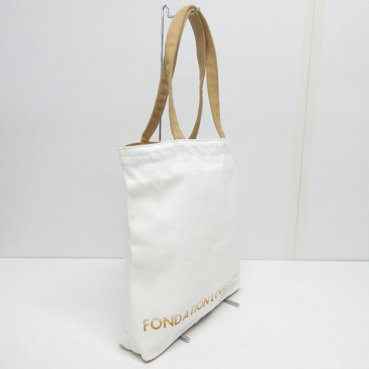 LOUIS VUITTON(ルイヴィトン) トートバッグ美品 - 白×ブラウン ...