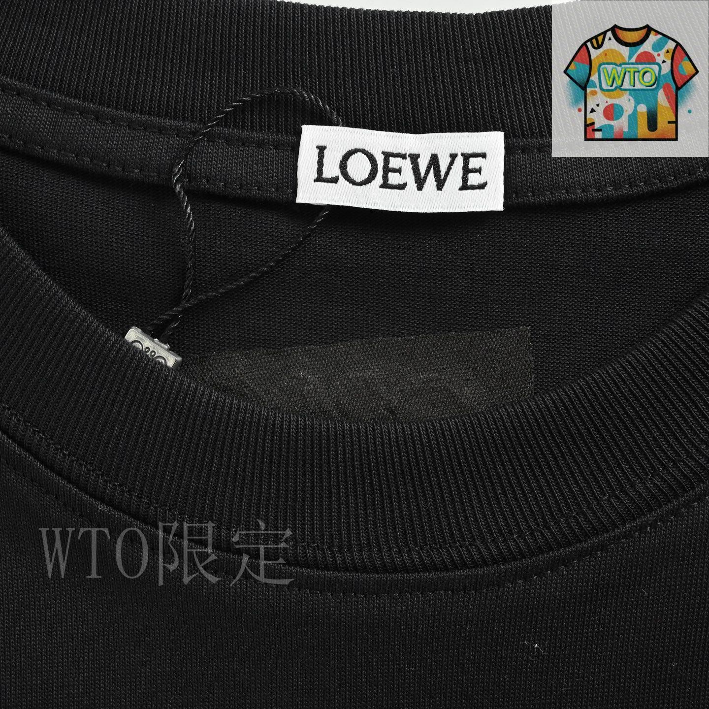 ロエベの刺繍入り半袖Tシャツ 今日特価】Loewe / ロエベ 25ss カラーブロックロゴ刺繍 T