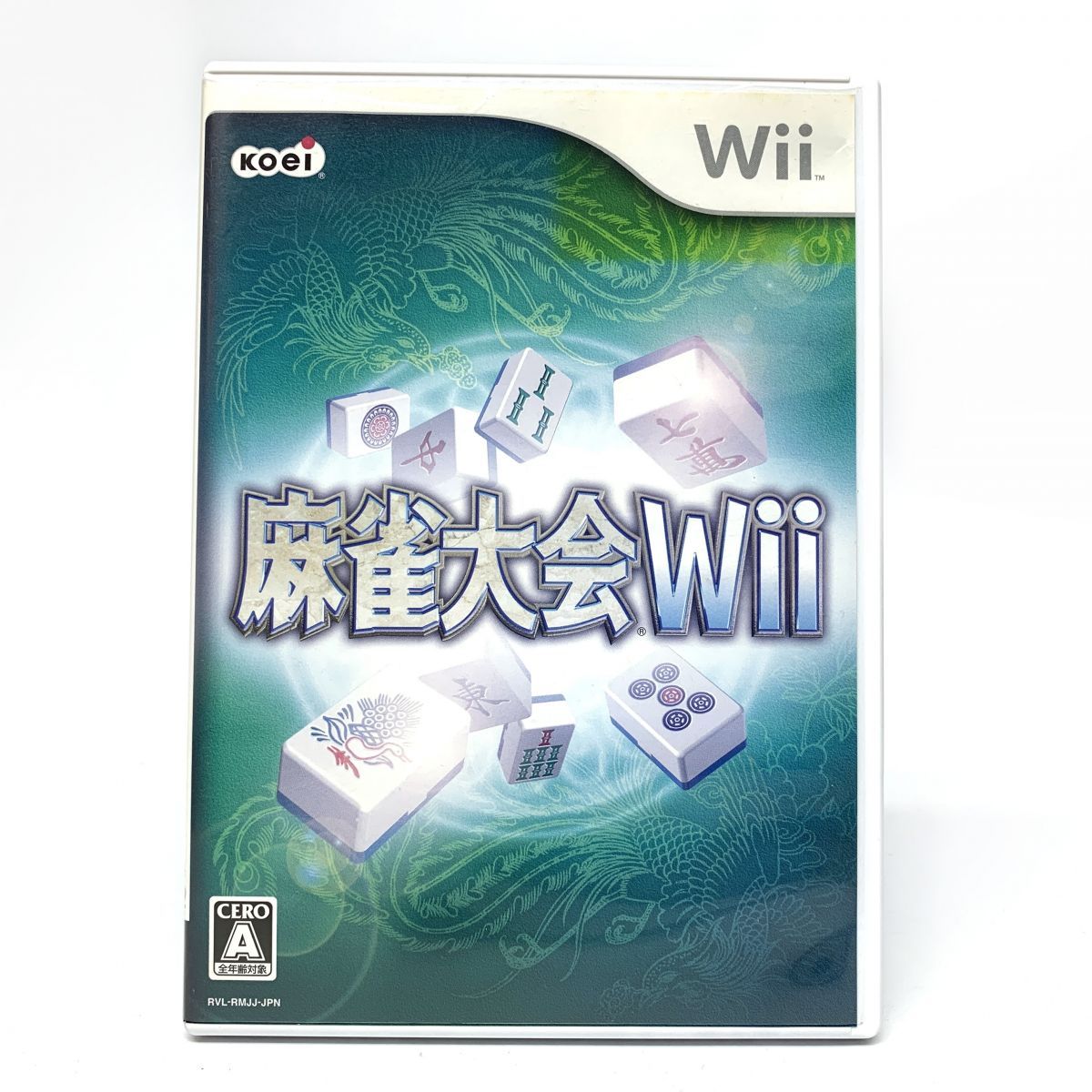 麻雀大会Wii 麻雀大会Wii｜Wii｜コーエー｜レトロゲームから最新ゲームまで
