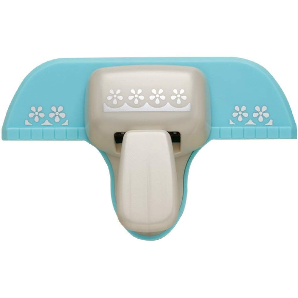 新着商品 呉竹 クラフトパンチ キュアパンチボーダーデコレーション エッジフラワー SBKPB130-1