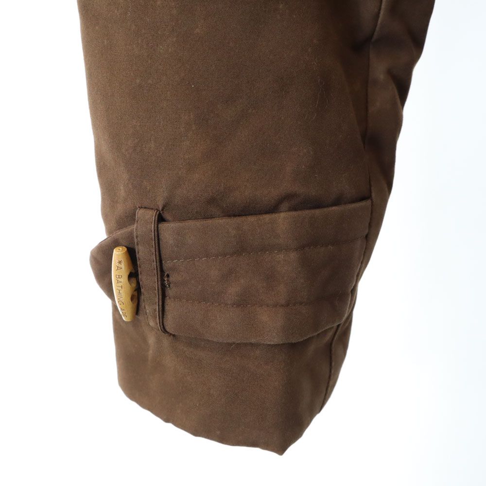 アベイシングエイプ 日本製 ダッフルコート S ブラウン系 A BATHING