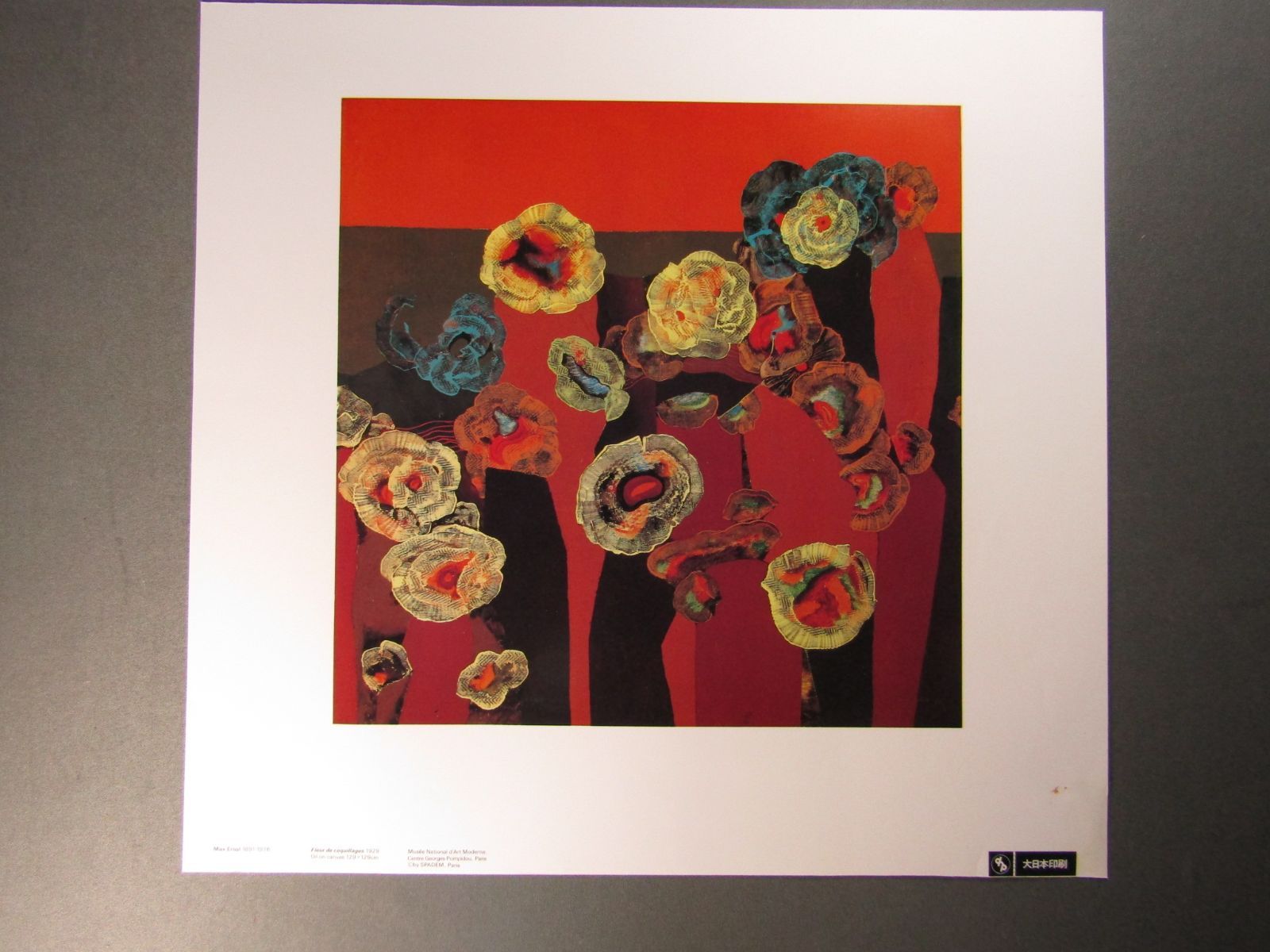 ポスター マックス・エルンスト 貝の花 1929年 35x34cm - メルカリ